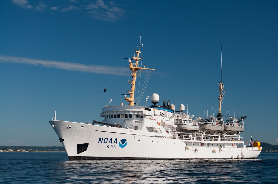 Research vessel on an Indian Ocean passage