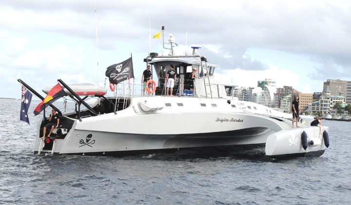 Indian Ocean Vessel Support support in the Maldives